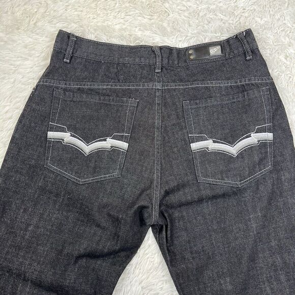 Vintage Culture Jeans Mens 35x30 (Tag 38x32) Wide Leg Baggy Carpenter Skater Y2K - Picture 13 of 15